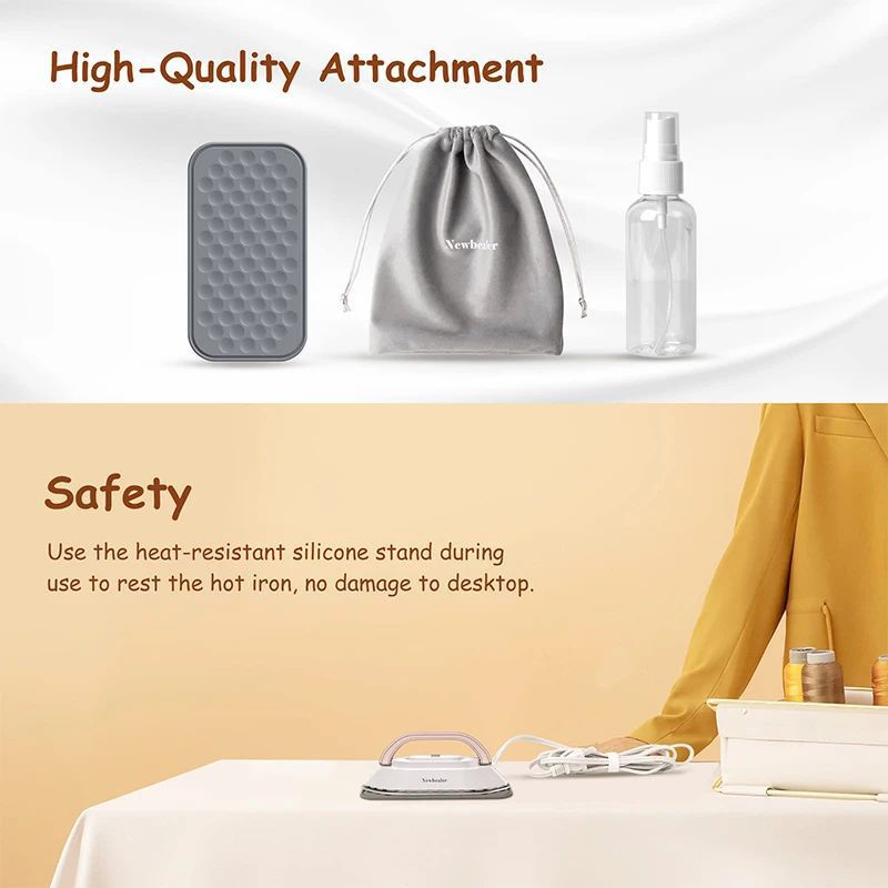 Handheld Mini Electric Dry Iron Dual Voltage