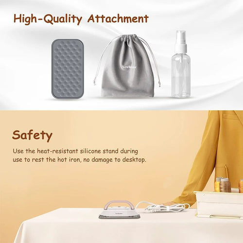 Handheld Mini Electric Dry Iron Dual Voltage