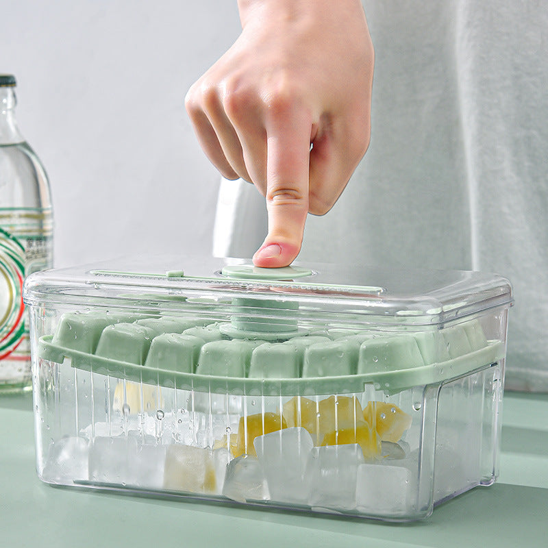 Mold Model with Lid Food-Grade Quick-Frozen Ice Cube Ice Tray