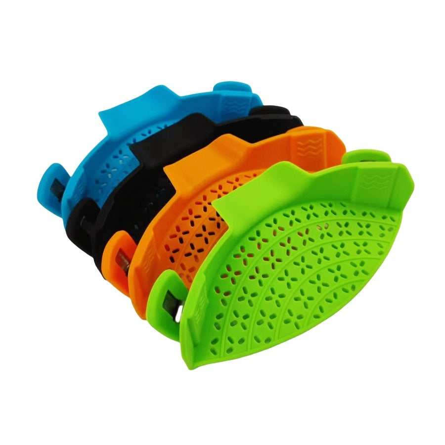 Drainage device food silicone filter for removing residue