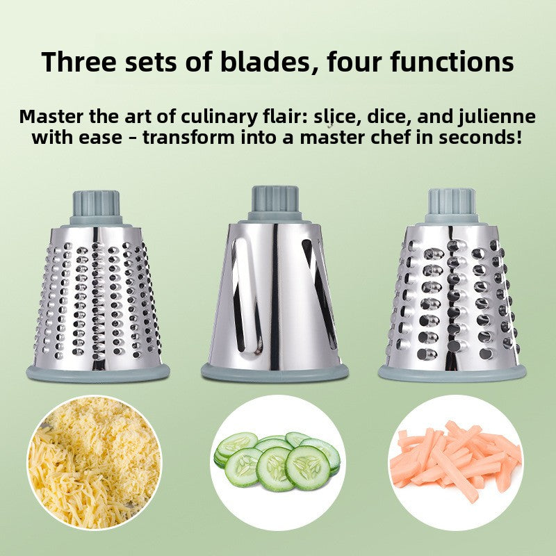 Manual Vegetable Slicer Shredder Grater