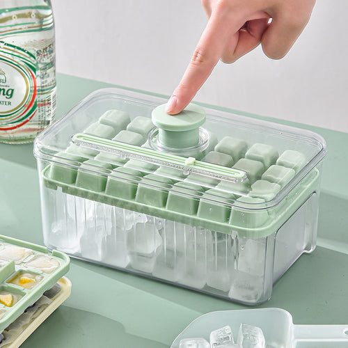 Mold Model with Lid Food-Grade Quick-Frozen Ice Cube Ice Tray