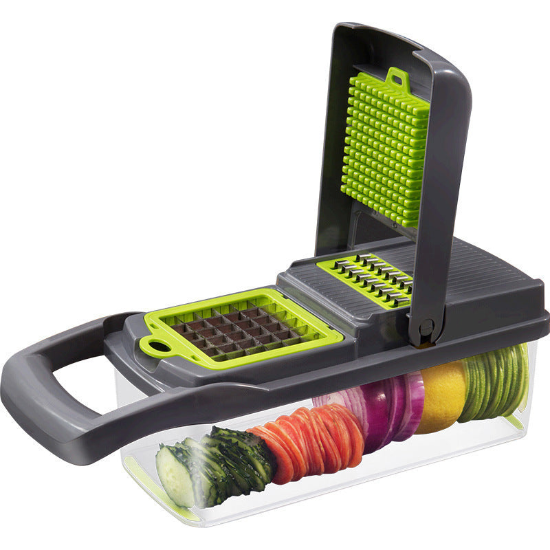 Multifunctional Vegetable Dicer Shredder Slicer