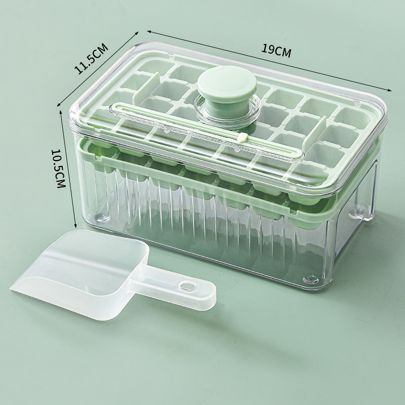 Mold Model with Lid Food-Grade Quick-Frozen Ice Cube Ice Tray