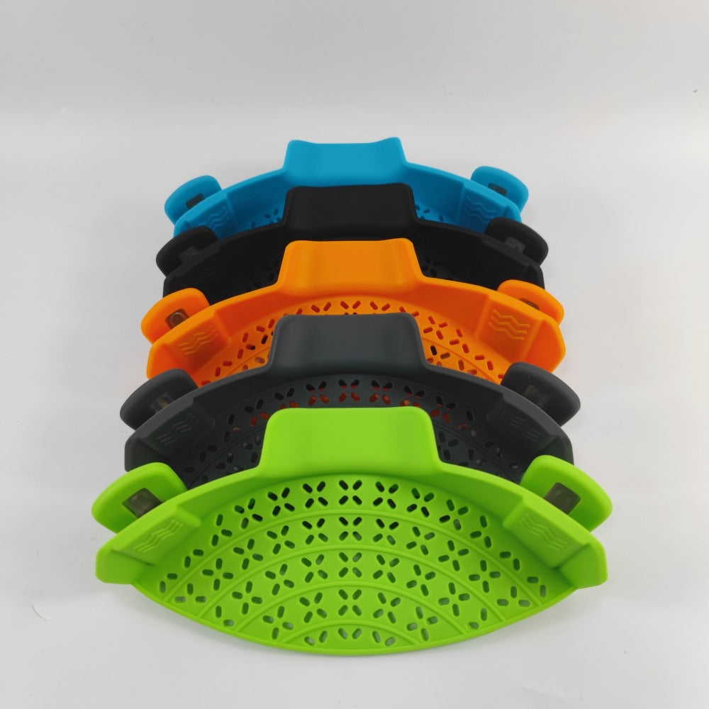 Drainage device food silicone filter for removing residue